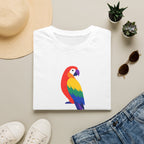 Colorful Parrot Illustration T-Shirt