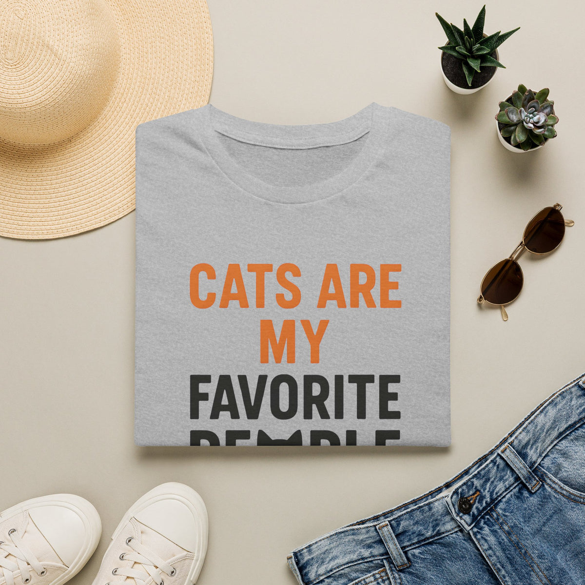 Cats Are Favorite People T-Shirt