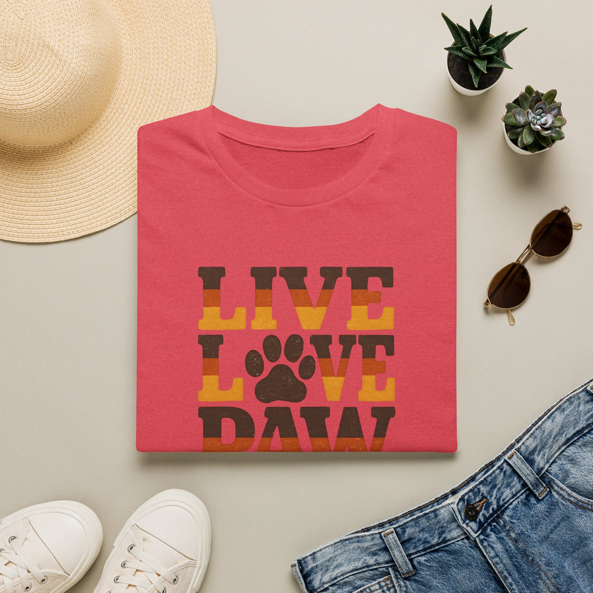 Live Love Paw T-Shirt
