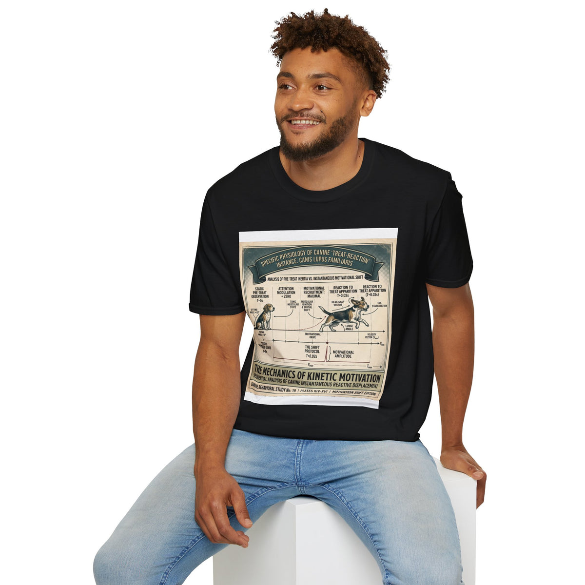 Canine Treat-Reaction Diagram T-Shirt