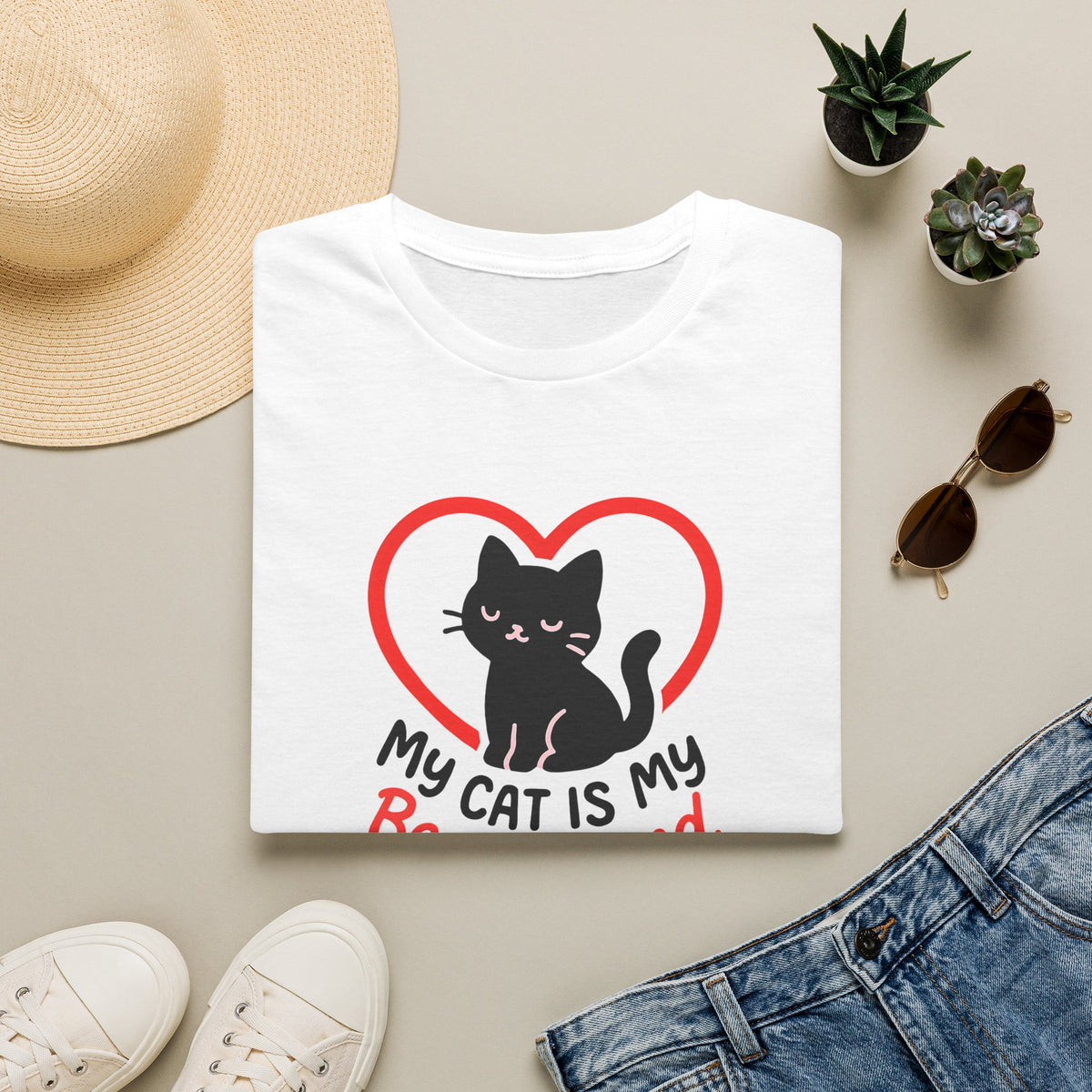 Best Friend Cat T-Shirt