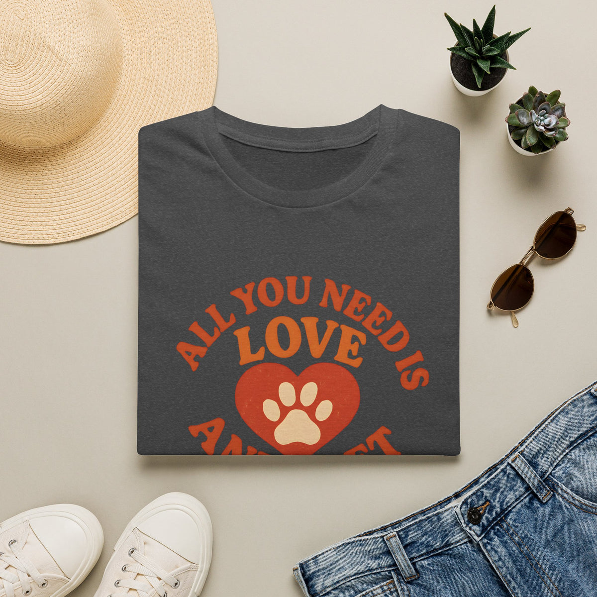Love and a Pet T-Shirt