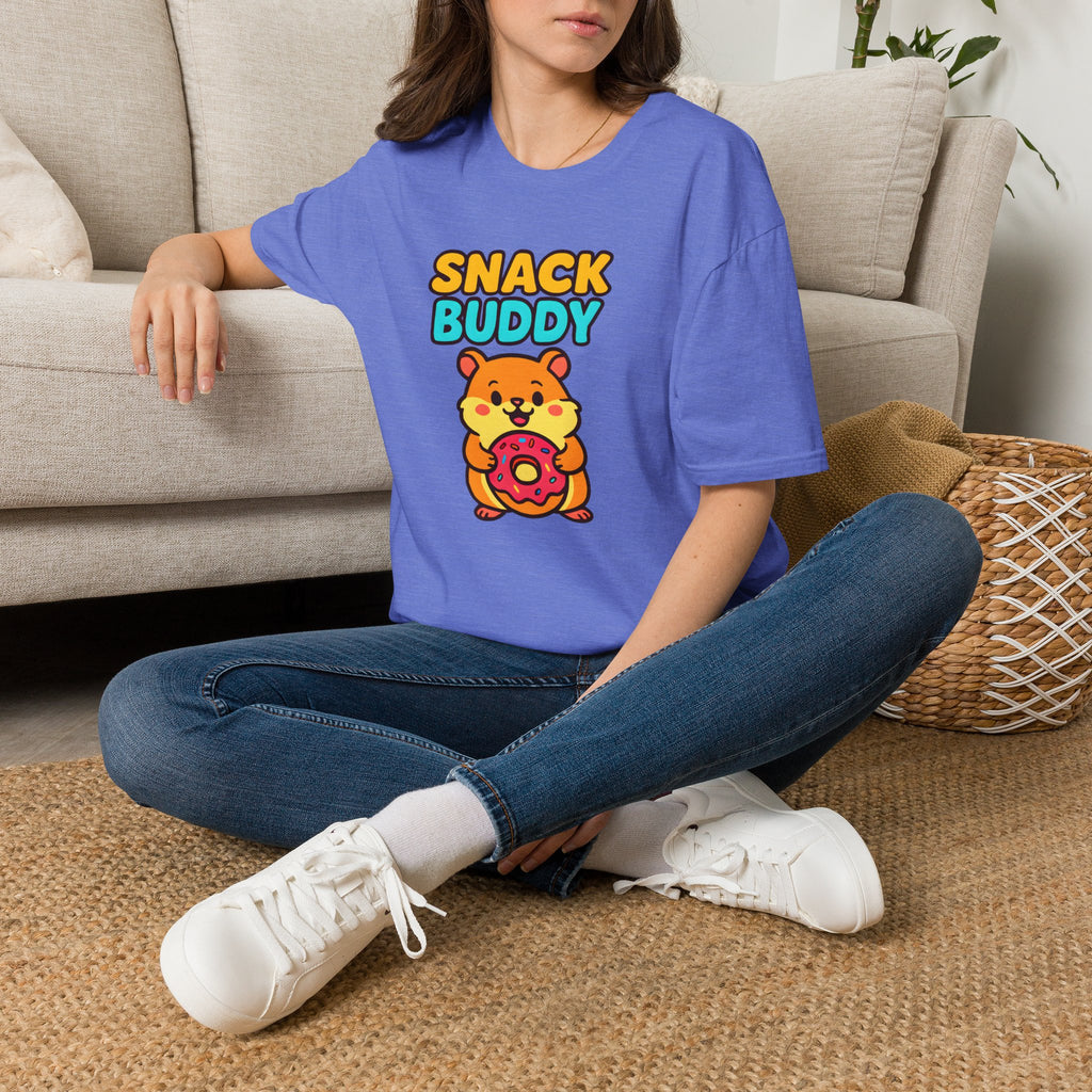 Snack Buddy Donut Hamster T-Shirt