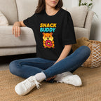 Snack Buddy Donut Hamster T-Shirt