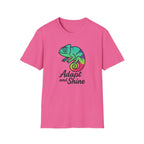 Rainbow Chameleon Logo T-Shirt