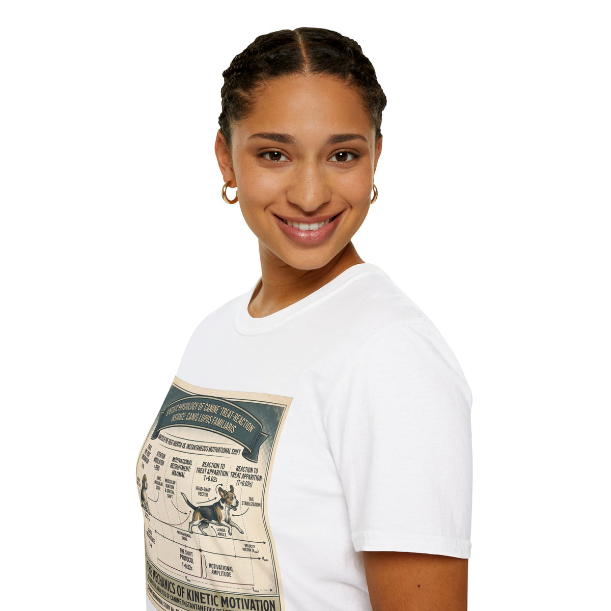 Canine Treat-Reaction Diagram T-Shirt