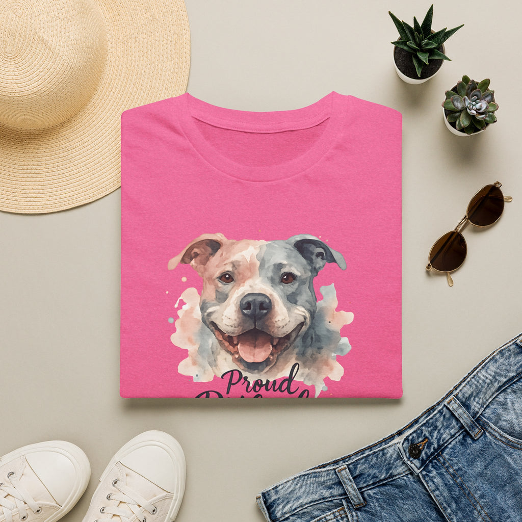 Proud Pitbull Mom T-Shirt