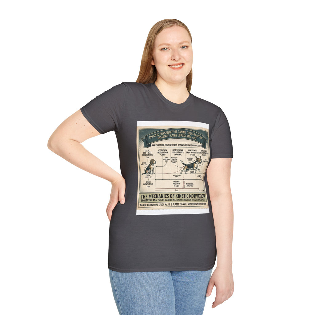 Canine Treat-Reaction Diagram T-Shirt