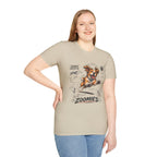 Dog Zoomies T-Shirt — Cute Playful Puppy Anatomy Graphic Tee