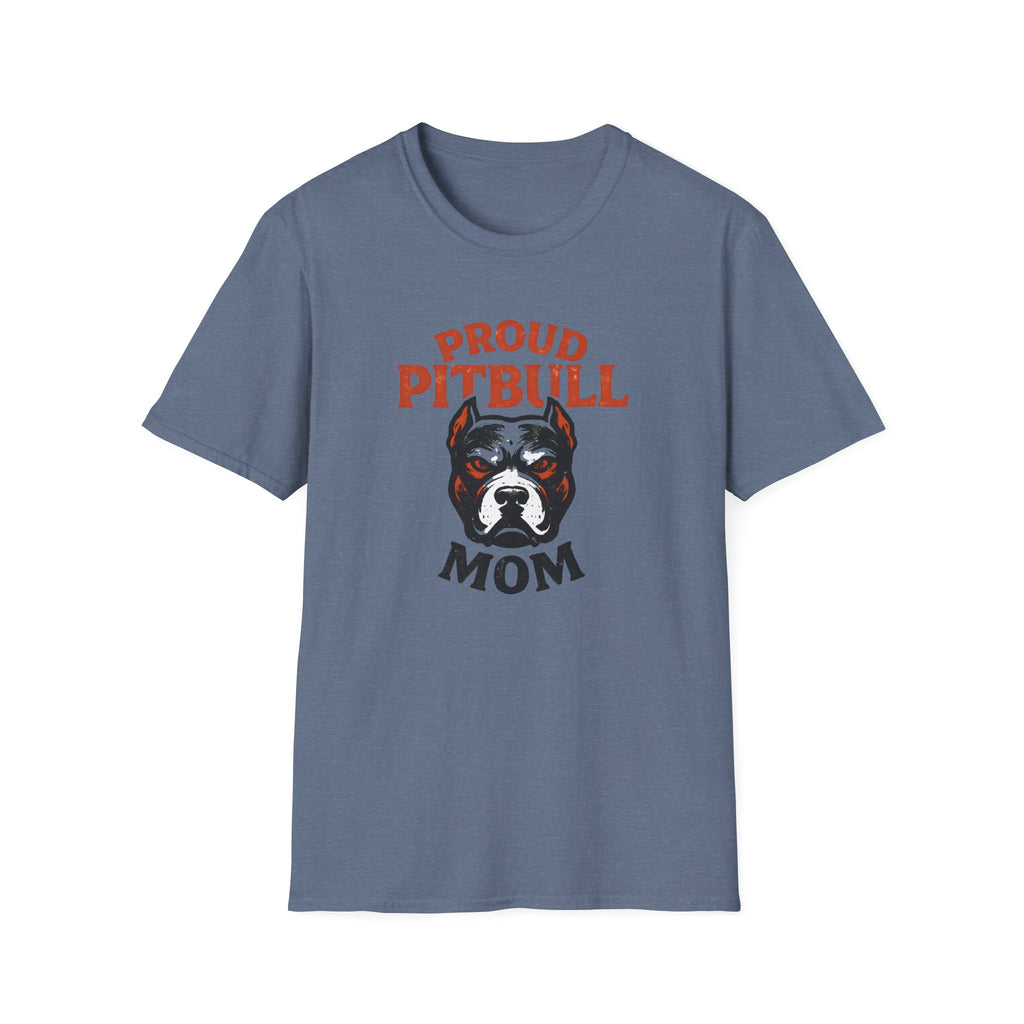 Proud Pitbull Mom T-Shirt
