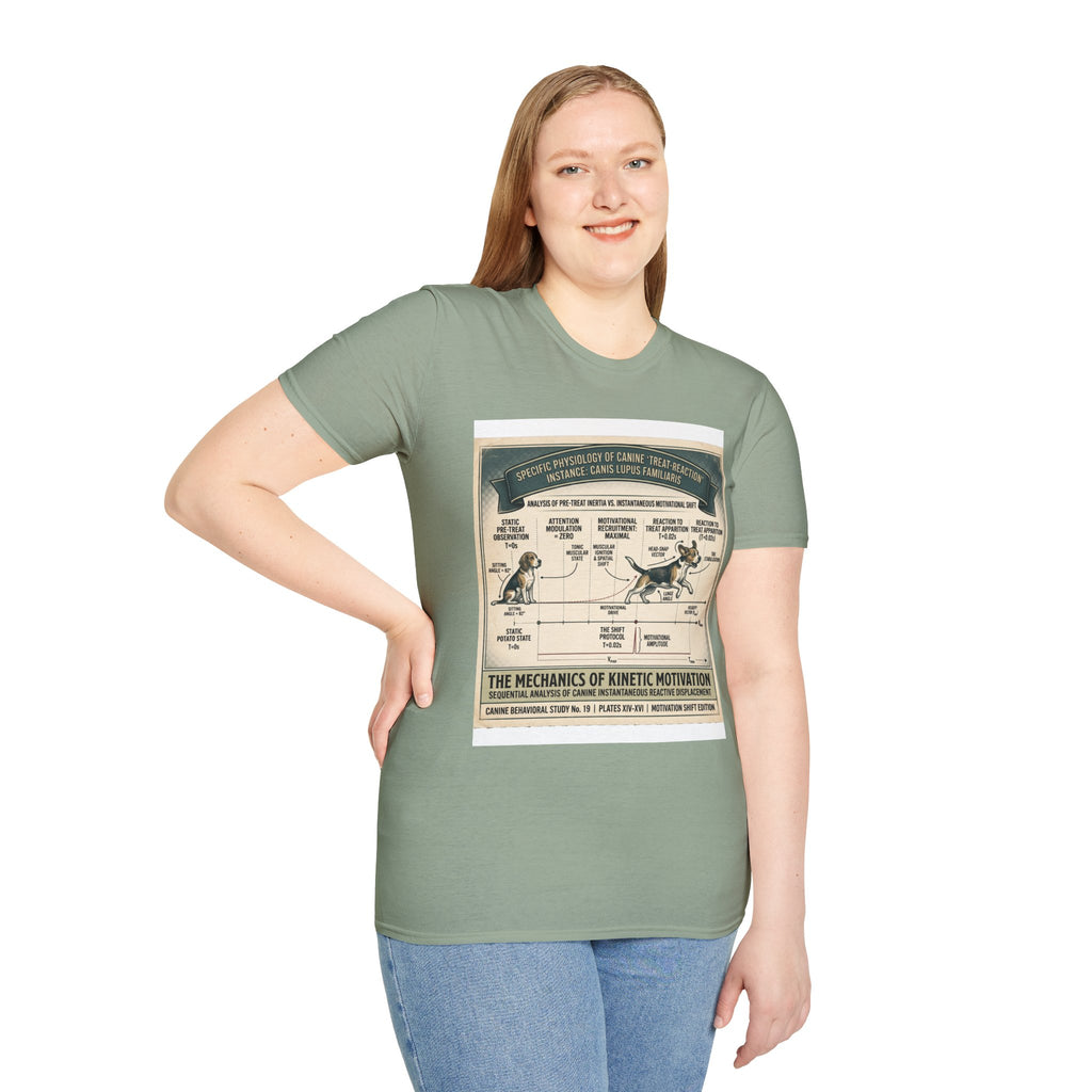 Canine Treat-Reaction Diagram T-Shirt