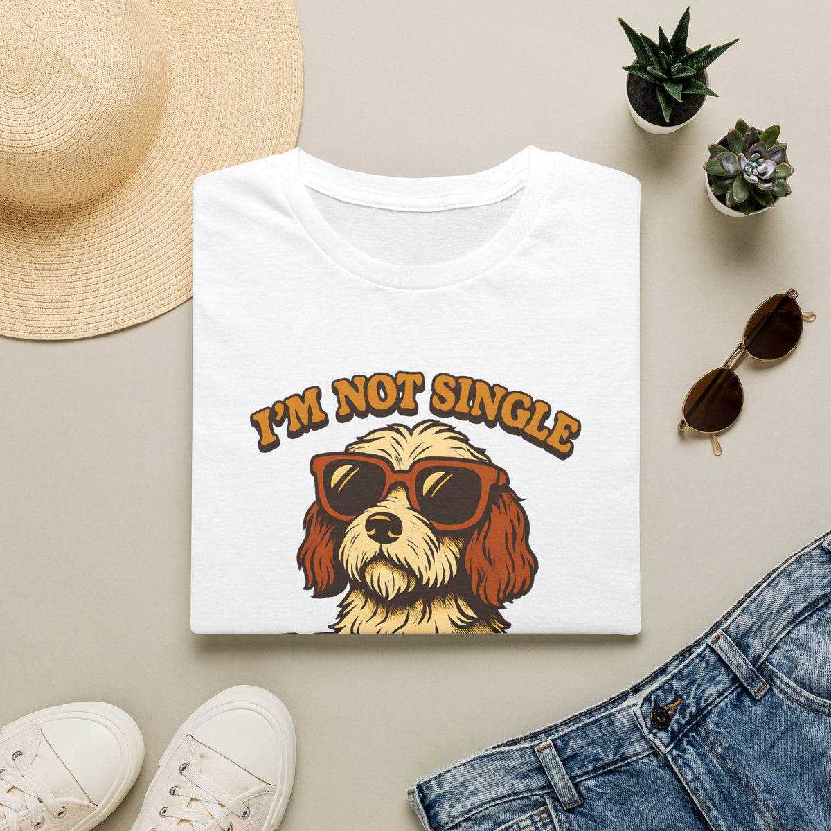 Dog With Sunglasses T-Shirt