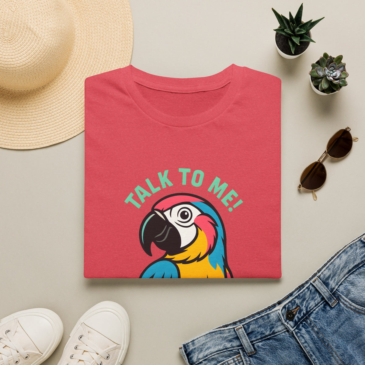 Talk To Me Parrot T-Shirt