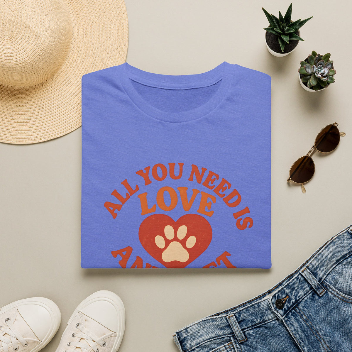 Love and a Pet T-Shirt