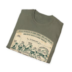 Kinetics of Zoomies T-Shirt — Funny Canine Zoomies Diagram Tee