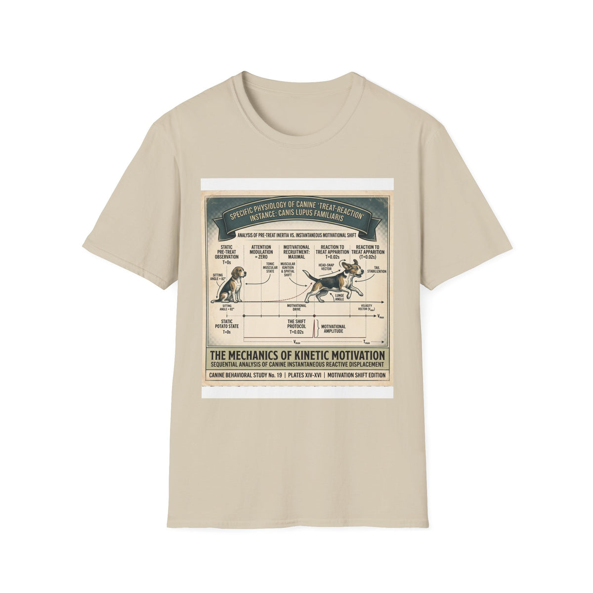 Canine Treat-Reaction Diagram T-Shirt