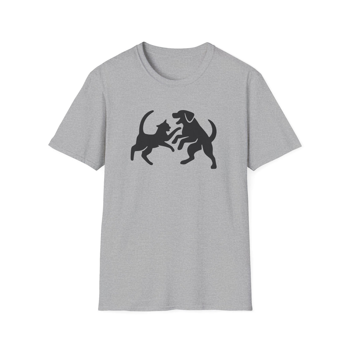Cat and dog fight T-Shirt