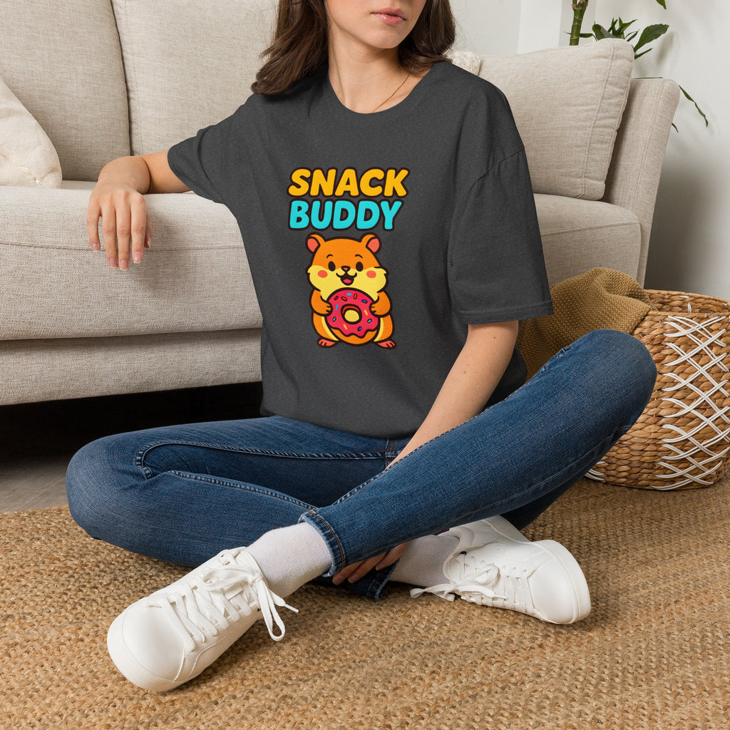 Snack Buddy Donut Hamster T-Shirt