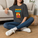 Snack Buddy Donut Hamster T-Shirt