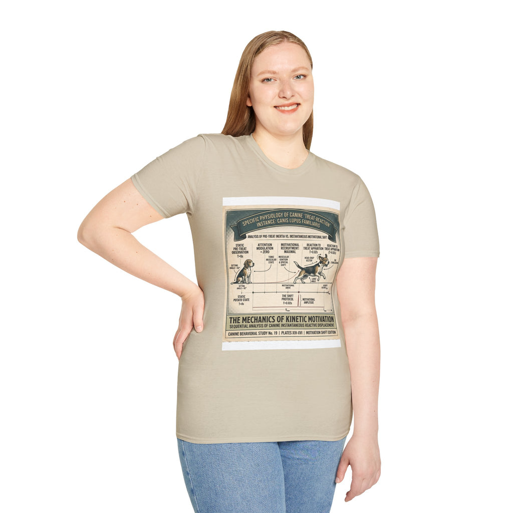 Canine Treat-Reaction Diagram T-Shirt