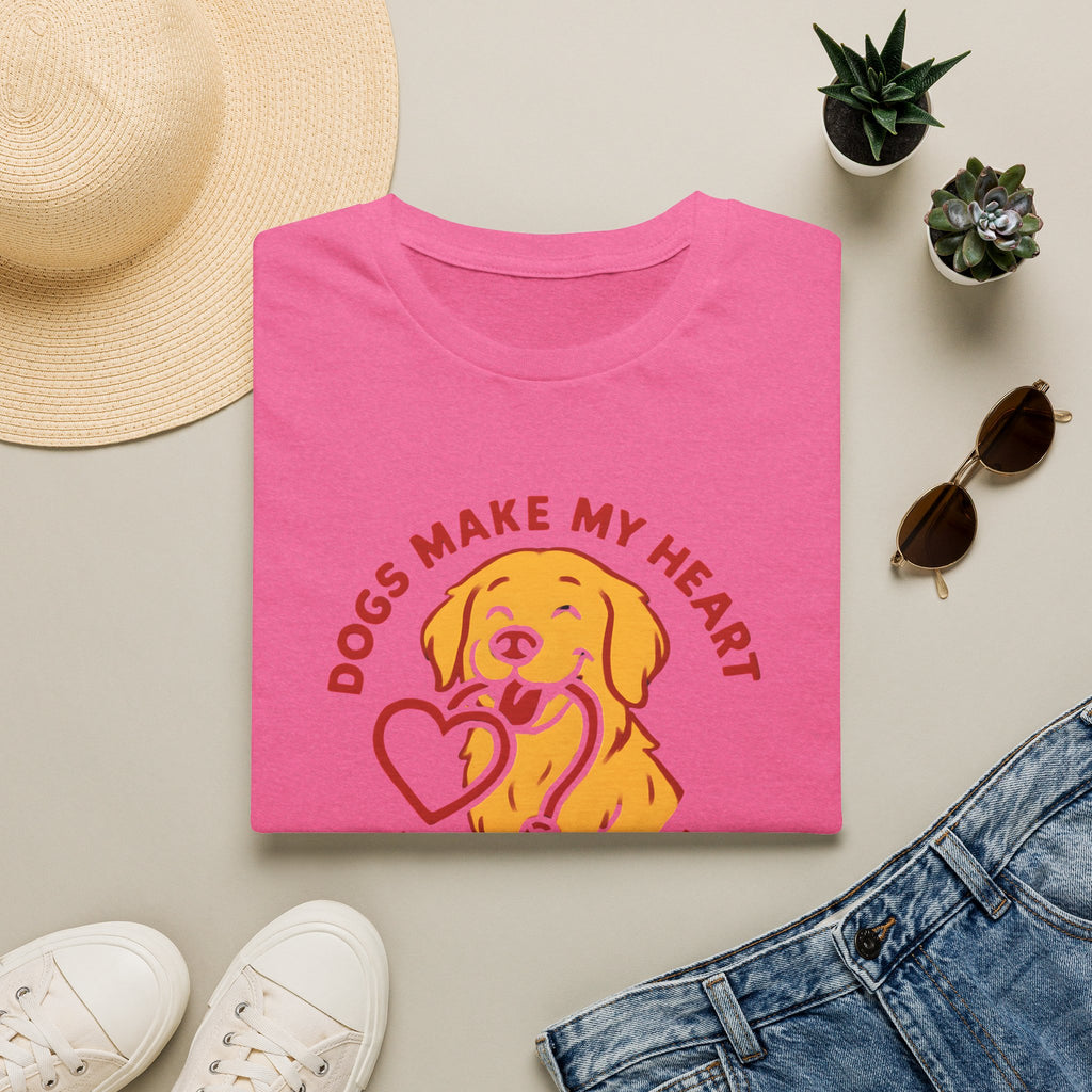 Dogs Make Heart Pawsitive T-Shirt