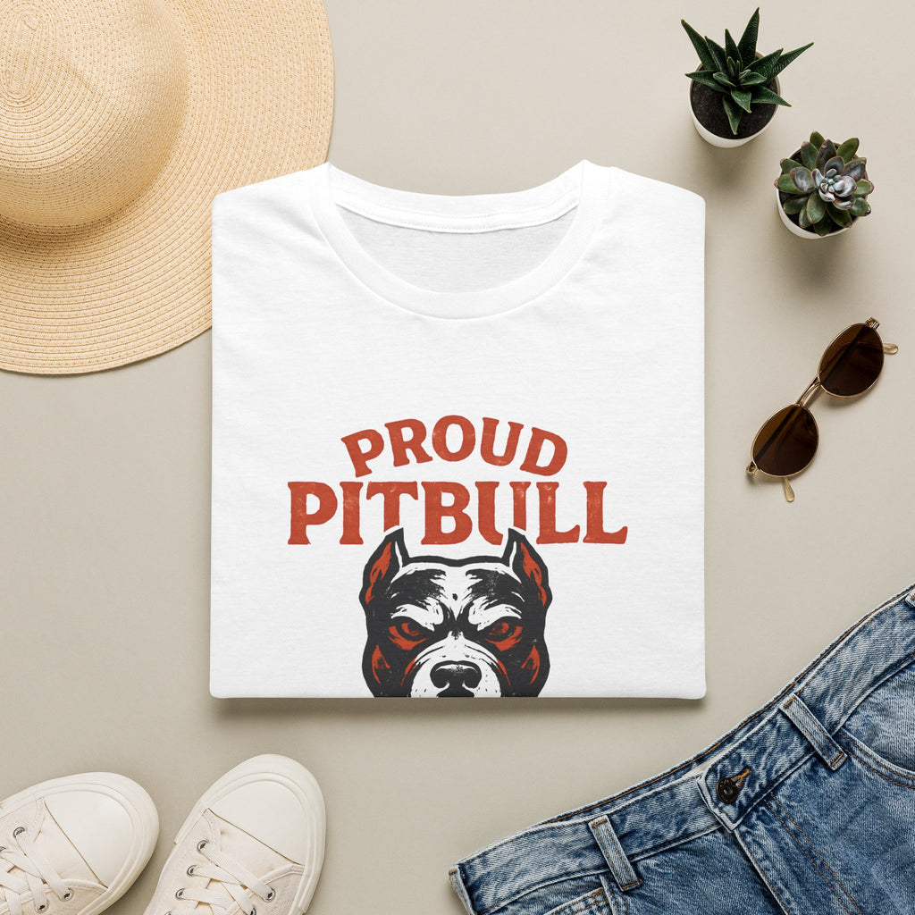 Proud Pitbull Mom T-Shirt