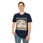 Nocturnal Cat Anatomy T-Shirt – Vintage Feline Physiology Diagram