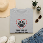 Red Heart Outline T-Shirt