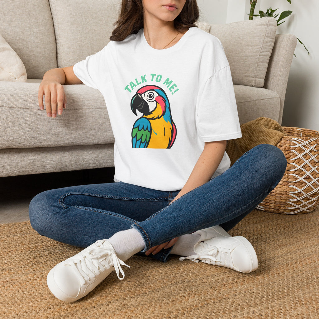 Talk To Me Parrot T-Shirt