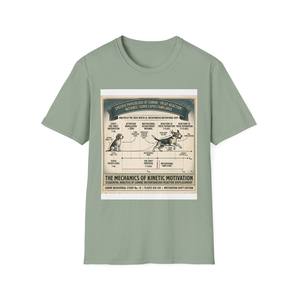 Canine Treat-Reaction Diagram T-Shirt