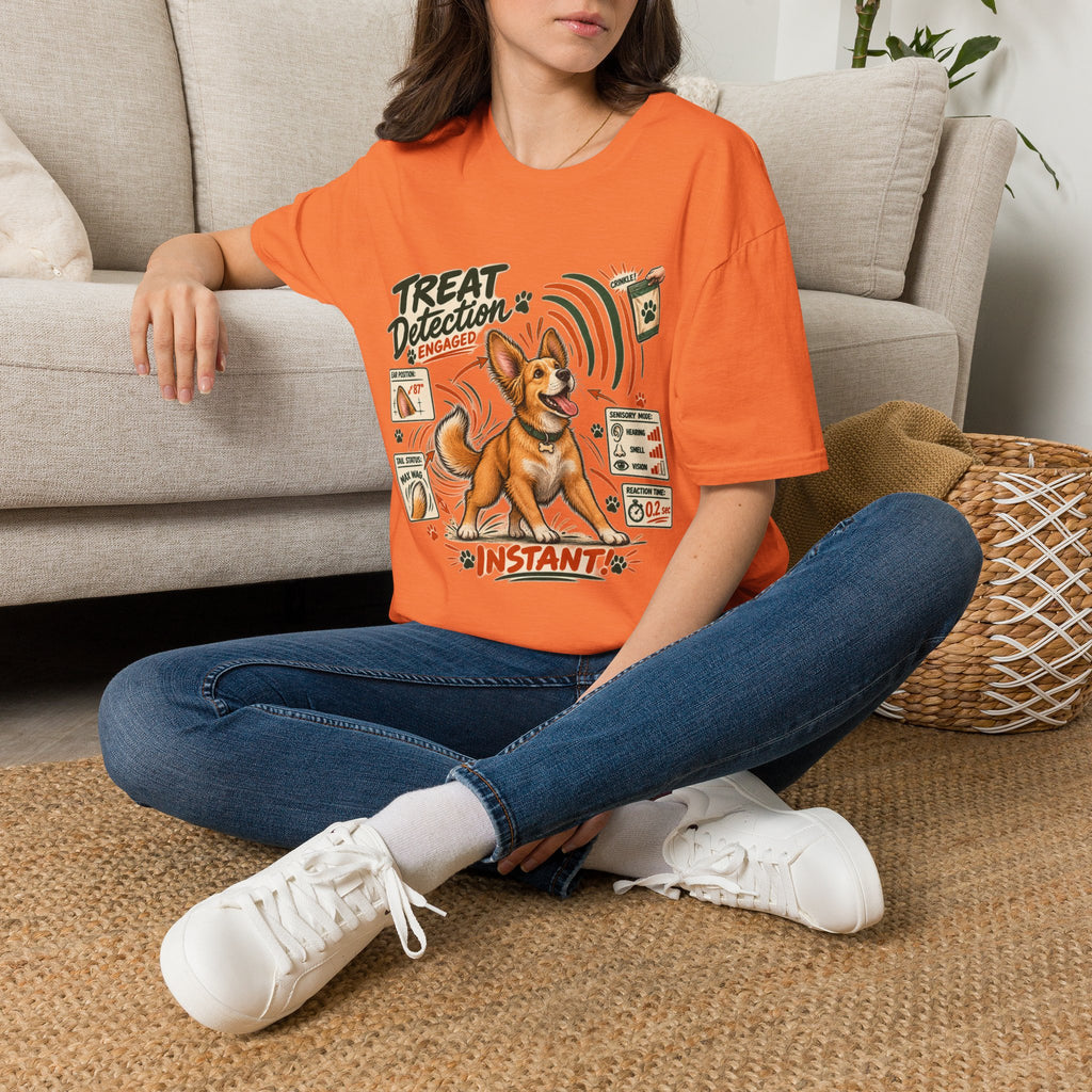 Dog Treat Detection T-Shirt — Funny Corgi ‘Treat Detection: Engaged’ Tee