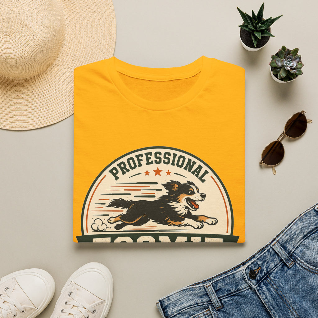 Professional Zoomie Specialist T-Shirt — Funny Dog Running Tee for Dog Lovers