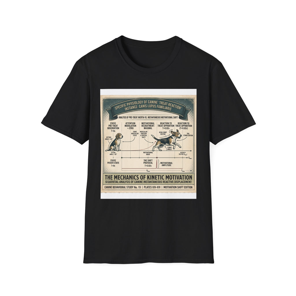 Canine Treat-Reaction Diagram T-Shirt