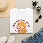 Dogs Make Heart Pawsitive T-Shirt