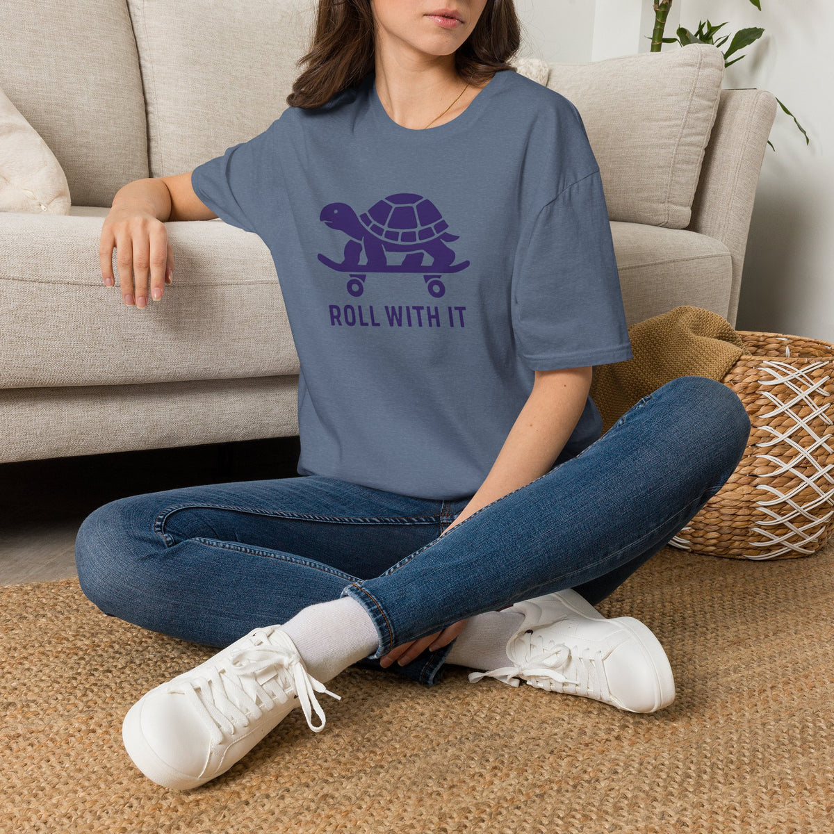Turtle on Skateboard T-Shirt