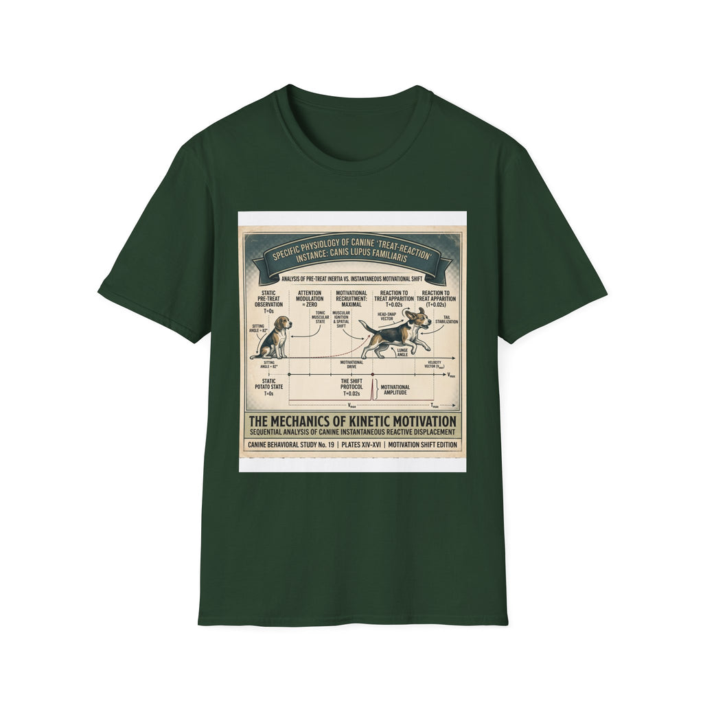 Canine Treat-Reaction Diagram T-Shirt
