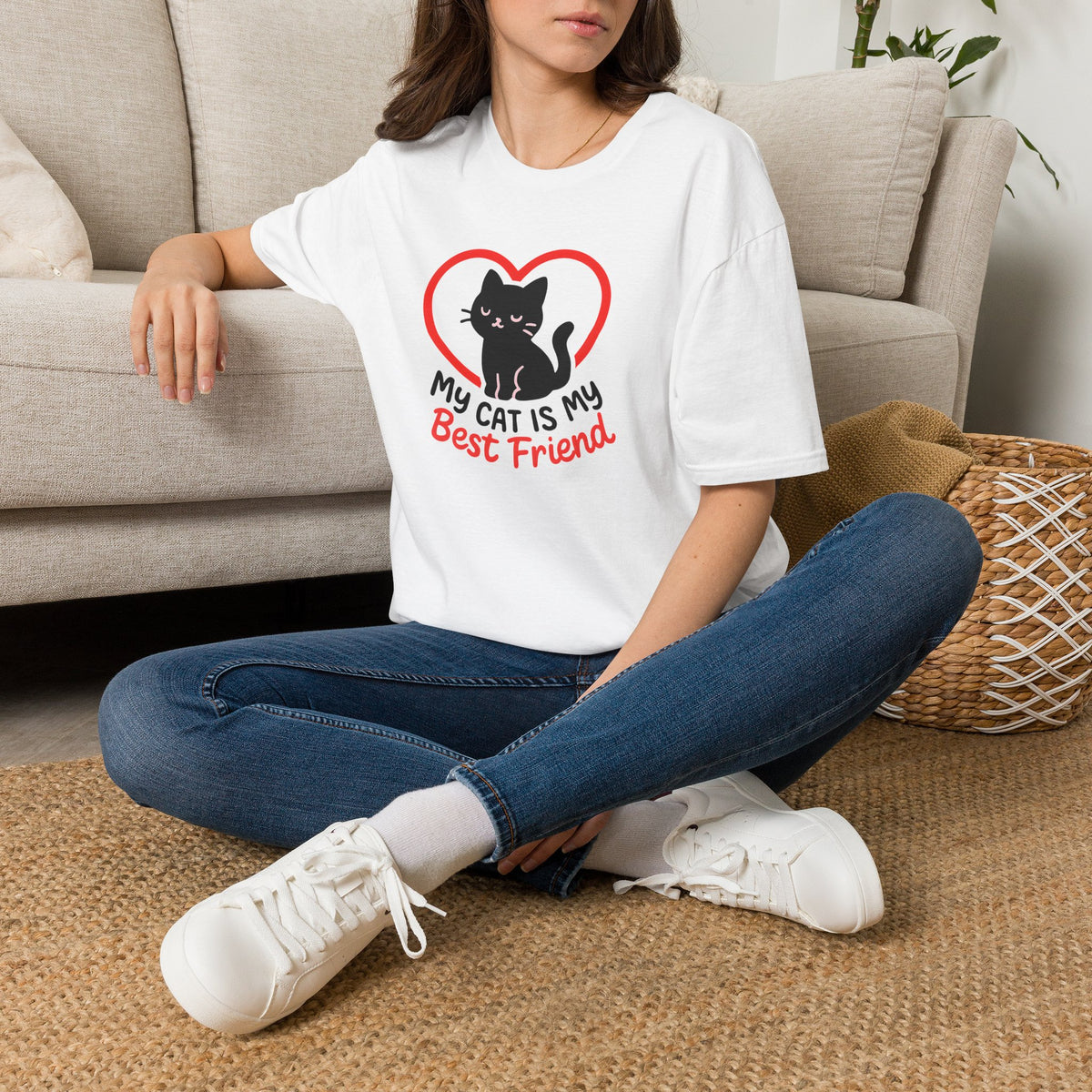 Best Friend Cat T-Shirt
