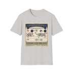 Nocturnal Cat Anatomy T-Shirt – Vintage Feline Physiology Diagram