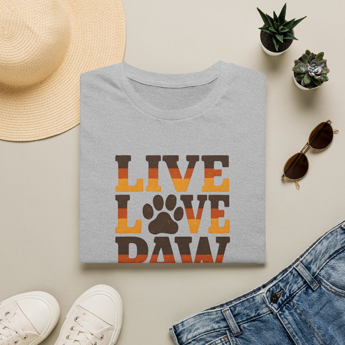 Live Love Paw T-Shirt