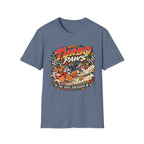 Turbo Paws T-Shirt — Retro Racing Cat Graphic Tee