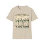 Kinetics of Zoomies T-Shirt — Funny Canine Zoomies Diagram Tee