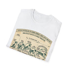 Kinetics of Zoomies T-Shirt — Funny Canine Zoomies Diagram Tee