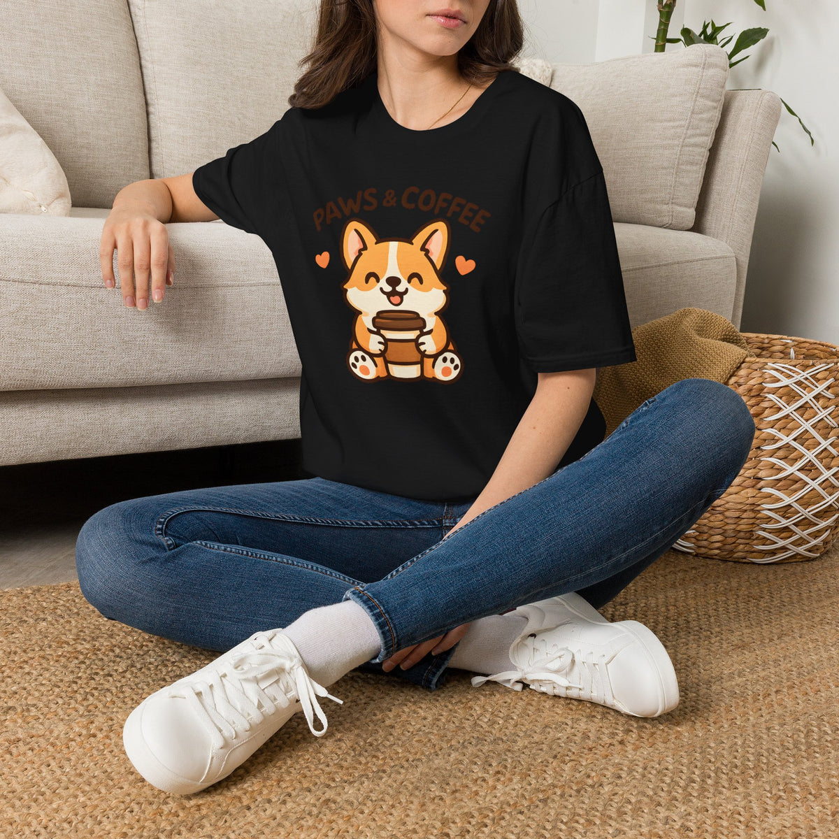 Paws and Coffee T-Shirt