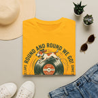 Round and Round We Go Vinyl T-Shirt — The Adventures of Vinyl Retro Record Tee